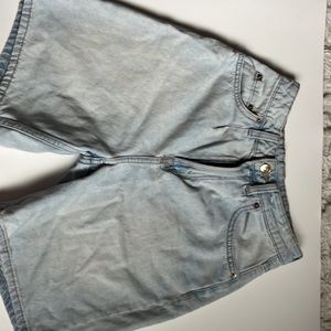 Women denim jorts